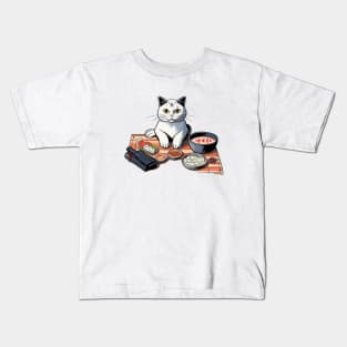 Sushi Cats: Adorably Purrfect T-Shirt for Cat and Sushi Lovers! Kids T-Shirt